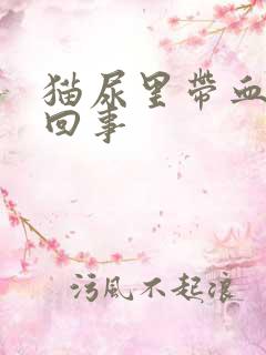 猫尿里带血怎么回事