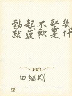 勃起不坚几分钟就疲软是什么回事