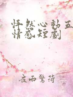 怦然心动五十岁情感短剧