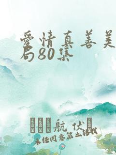 爱情真善美大结局80集