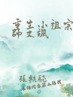 重生小祖宗她又帅又飒