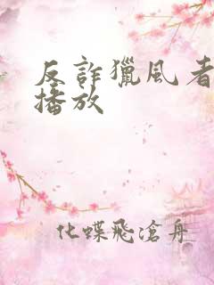 反诈猎风者在线播放
