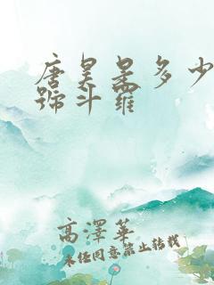 唐昊是多少级封号斗罗