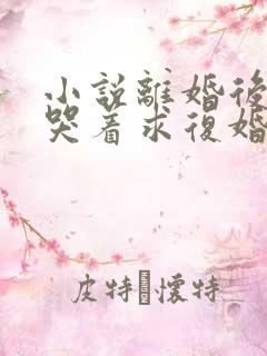 小说离婚后前夫哭着求复婚阅读
