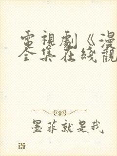 电视剧《漫城》全集在线观看