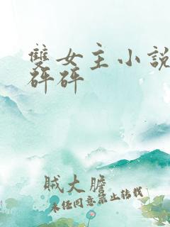 双女主小说推荐砰砰