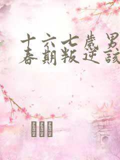 十六七岁男孩青春期叛逆该怎么办
