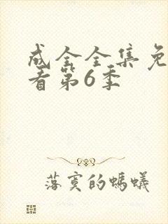 成全全集免费观看第6季