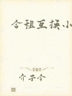 合租互换小说