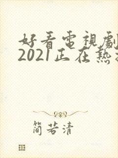 好看电视剧推荐2021正在热播的剧
