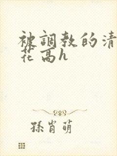 被调教的清纯校花高h