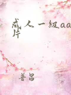 成人一级aaa片