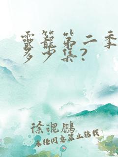 灵笼第二季一共多少集?