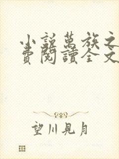 小说万族之劫免费阅读全文无窗口