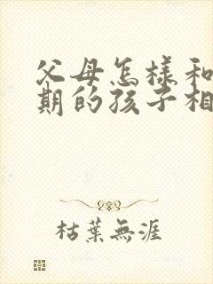 父母怎样和叛逆期的孩子相处