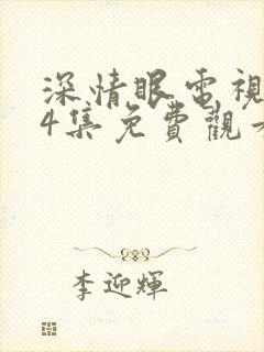 深情眼电视剧24集免费观看全集高清