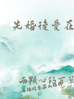 先婚后爱在线