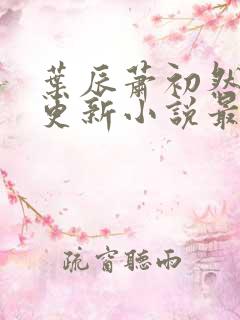 叶辰萧初然最快更新小说最新