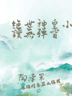 绝世神皇小说阅读无弹窗