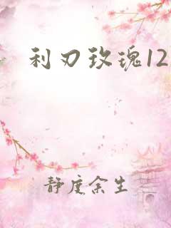 利刃玫瑰12集