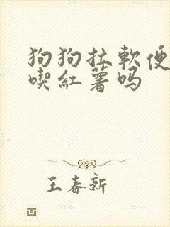 狗狗拉软便可以吃红薯吗