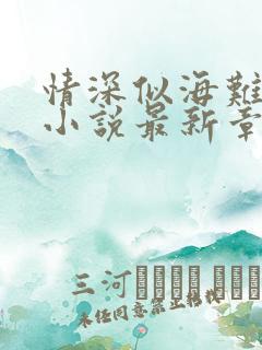 情深似海难回首小说最新章节