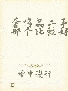 奢侈品二手平台哪个比较好