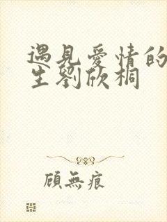 遇见爱情的利先生刘欣桐