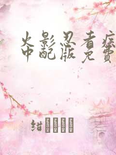 火影忍者疾风传中配版免费观看全集
