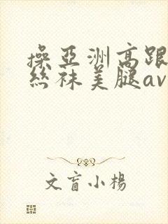 操亚洲高跟尼龙丝袜美腿av