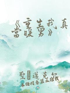 《重生我真没想当暖男》