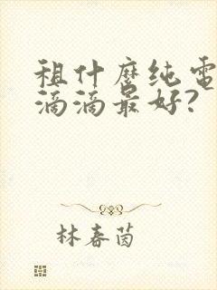 租什么纯电车跑滴滴最好?