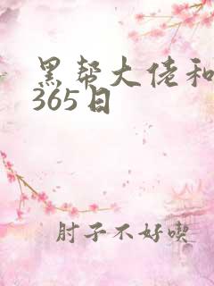 黑帮大佬和我得365日