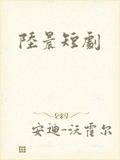 陆晨短剧