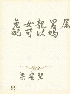 兔女龙男属相婚配可以吗