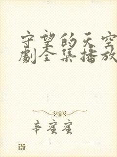 守望的天空电视剧全集播放免费的电视