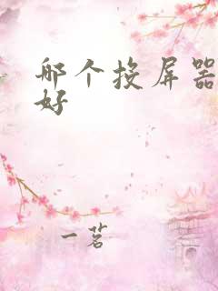 哪个投屏器质量好