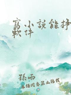 写小说能挣钱的软件