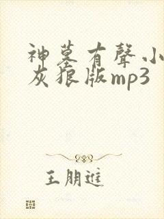 神墓有声小说大灰狼版mp3