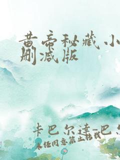 黄帝秘藏小说无删减版