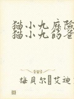 猫小九历险记中猫小九的爸爸是谁