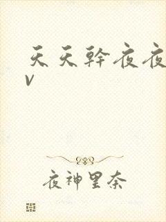 天天干夜夜操av