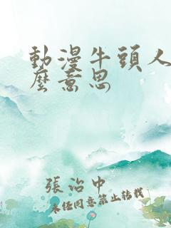 动漫牛头人是什么意思