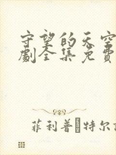 守望的天空电视剧全集免费观看