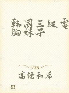 韩国三级电影大胸妹子