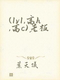 (1v1,高h,高c)老板