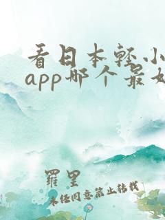 看日本轻小说的app哪个最好