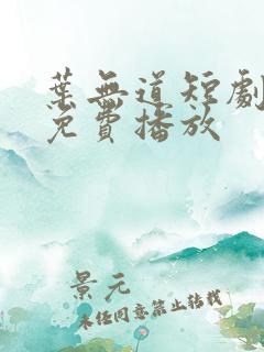 叶无道短剧全集免费播放