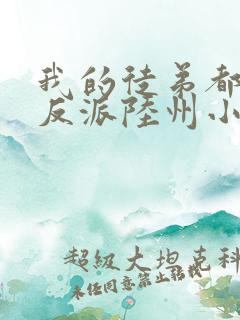 我的徒弟都是大反派陆州小说完本免费阅读