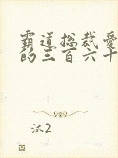 霸道总裁爱上我的三百六十天免费观看